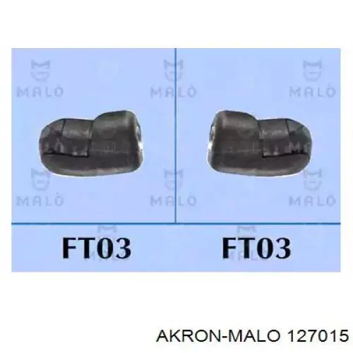 Амортизатор багажника 127015 Akron Malo