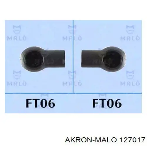 Амортизатор багажника 127017 Akron Malo