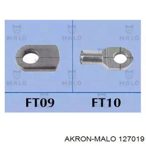 Амортизатор капота 127019 Akron Malo