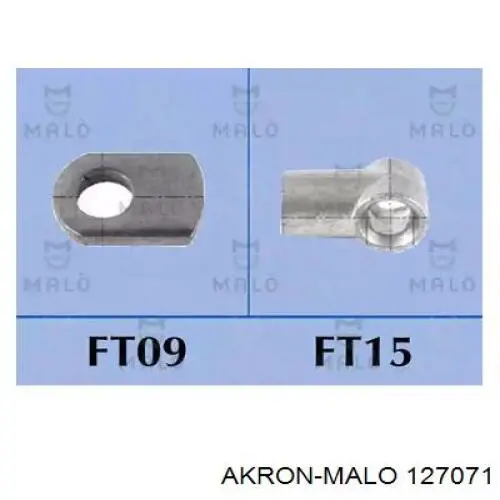 Амортизатор багажника 127071 Akron Malo