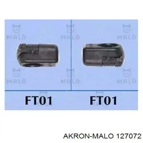 Амортизатор багажника 127072 Akron Malo