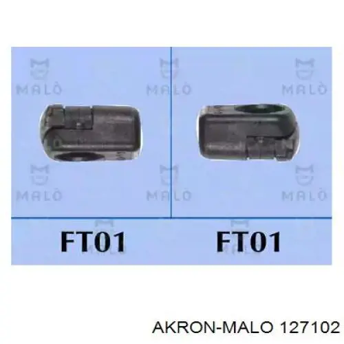 Амортизатор багажника 127102 Akron Malo