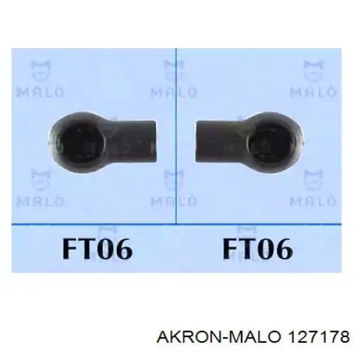 Амортизатор багажника 127178 Akron Malo