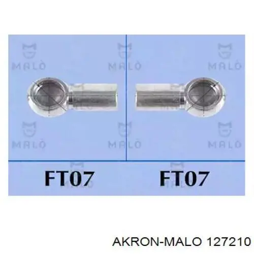 Амортизатор багажника 127210 Akron Malo