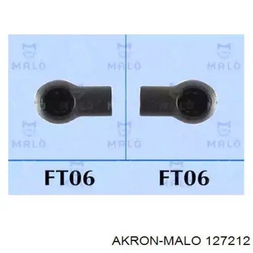 Амортизатор багажника 127212 Akron Malo