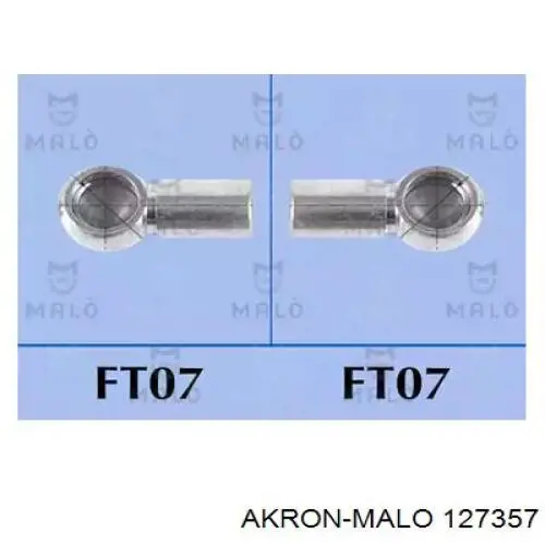 Амортизатор багажника 127357 Akron Malo