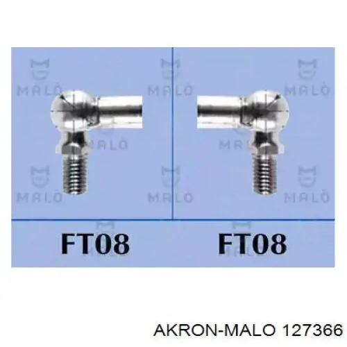 Амортизатор багажника 127366 Akron Malo