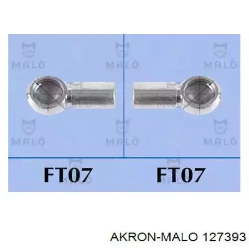 Амортизатор багажника 127393 Akron Malo