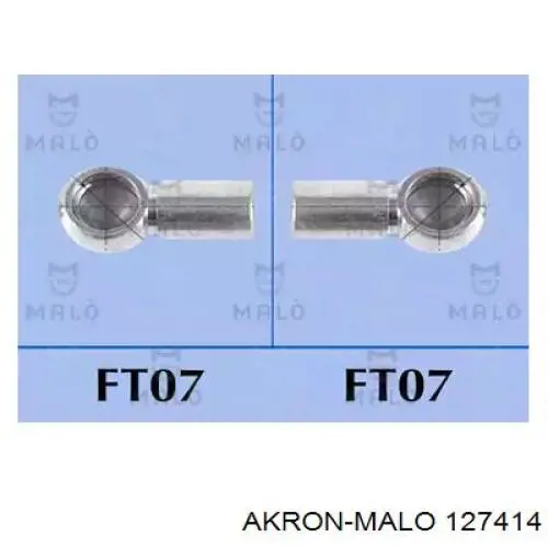 Амортизатор капота 127414 Akron Malo