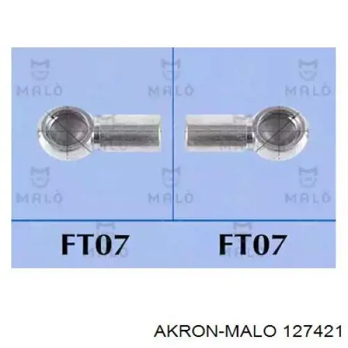 Амортизатор багажника 127421 Akron Malo