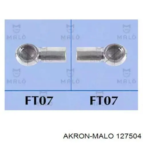 Амортизатор багажника 127504 Akron Malo