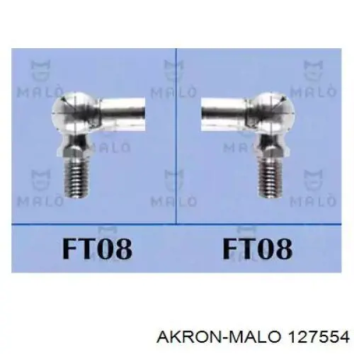 Амортизатор багажника 127554 Akron Malo