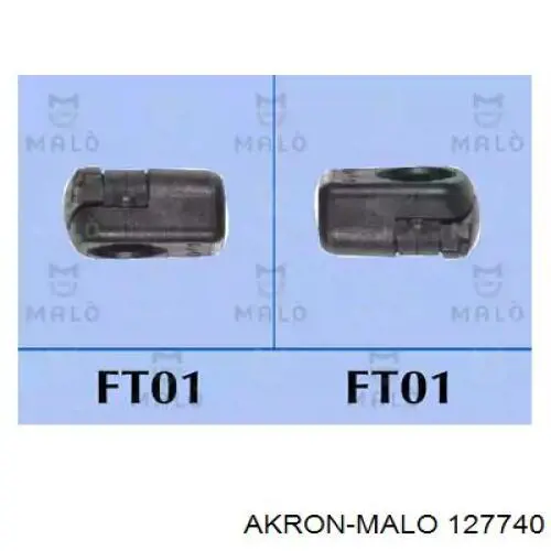 Амортизатор багажника 127740 Akron Malo