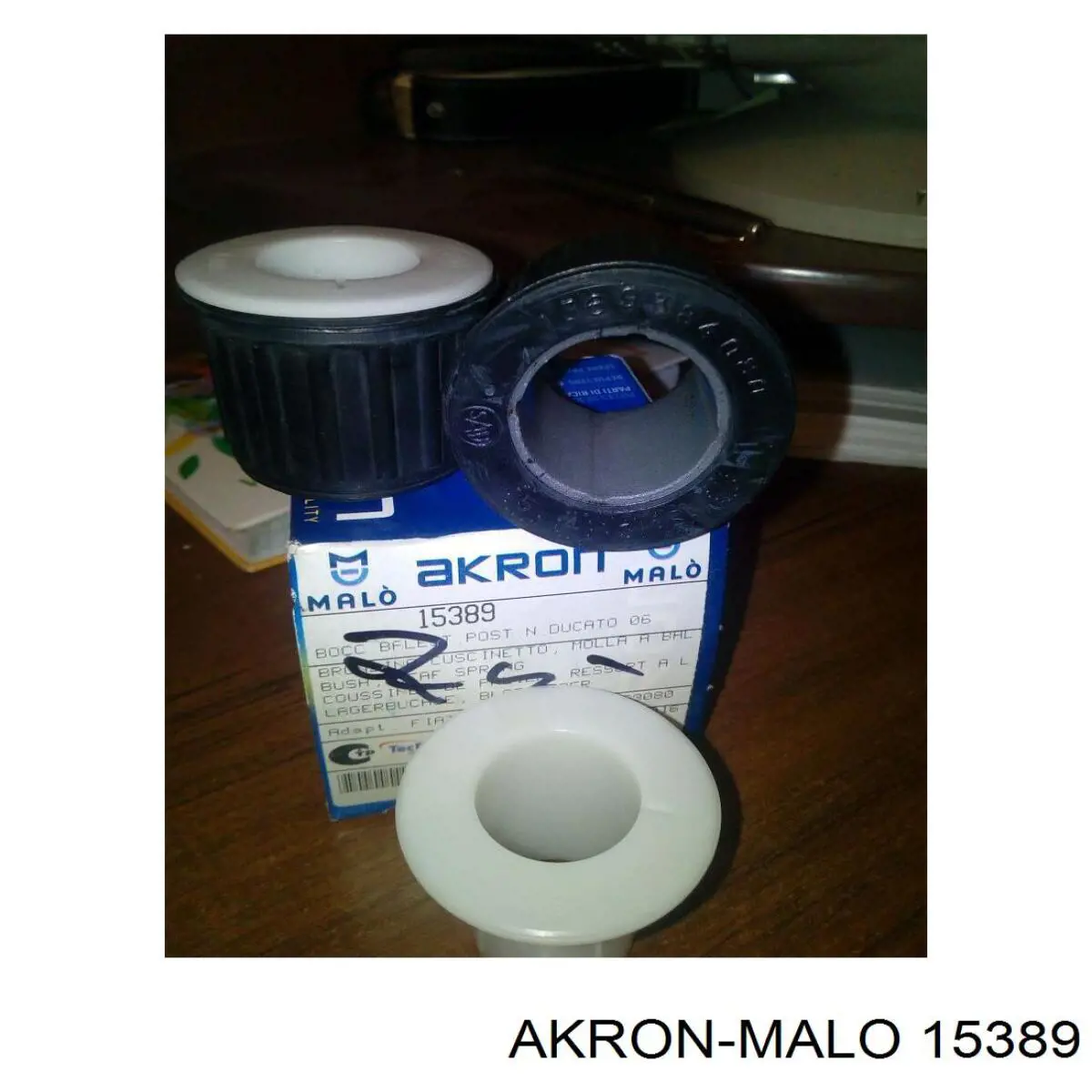 Сайлентблок серьги рессоры Akron Malo 15389 цена, от 5.65 USD