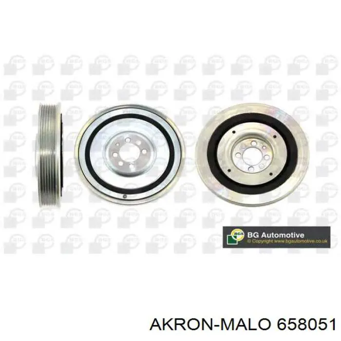 Шкив коленвала (демпфер) Akron Malo 658051 цена, от 80.57 USD