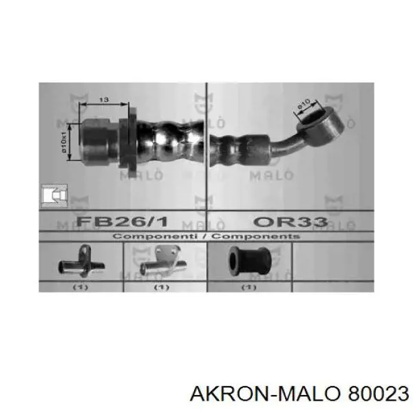  80023 Akron Malo