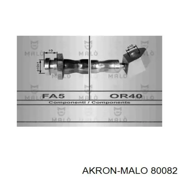 Тормозной шланг 80082 Akron Malo