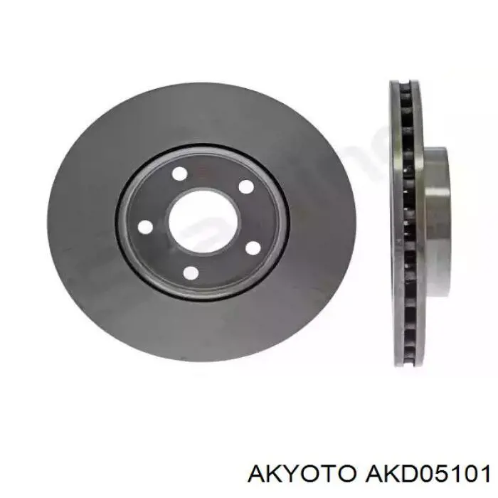 Передние тормозные колодки AKD05101 Akyoto