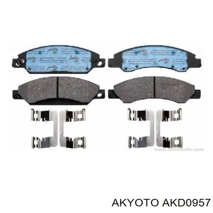 B111566 Denckermann Колодки передние