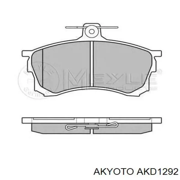 Передние тормозные колодки AKD1292 Akyoto