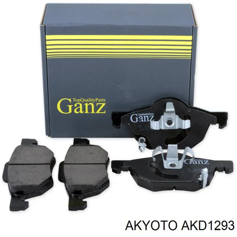 Колодки Akyoto AKD1293 цена, от 20.68 USD