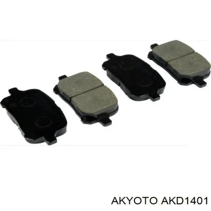 Передние тормозные колодки AKD1401 Akyoto