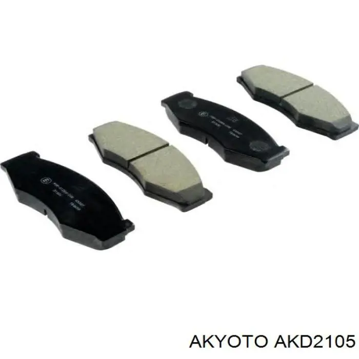 Колодки Akyoto AKD2105 цена, от 16.37 USD