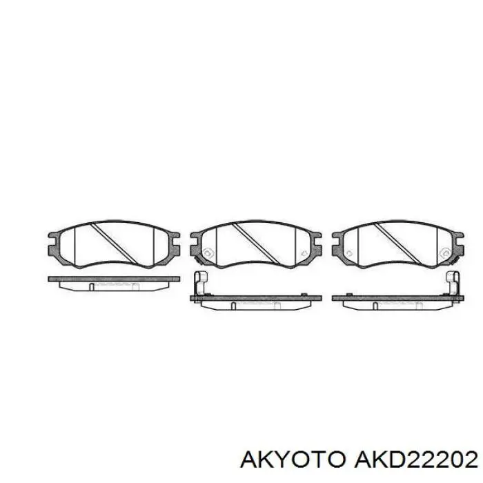 36718 ABS Колодки передние