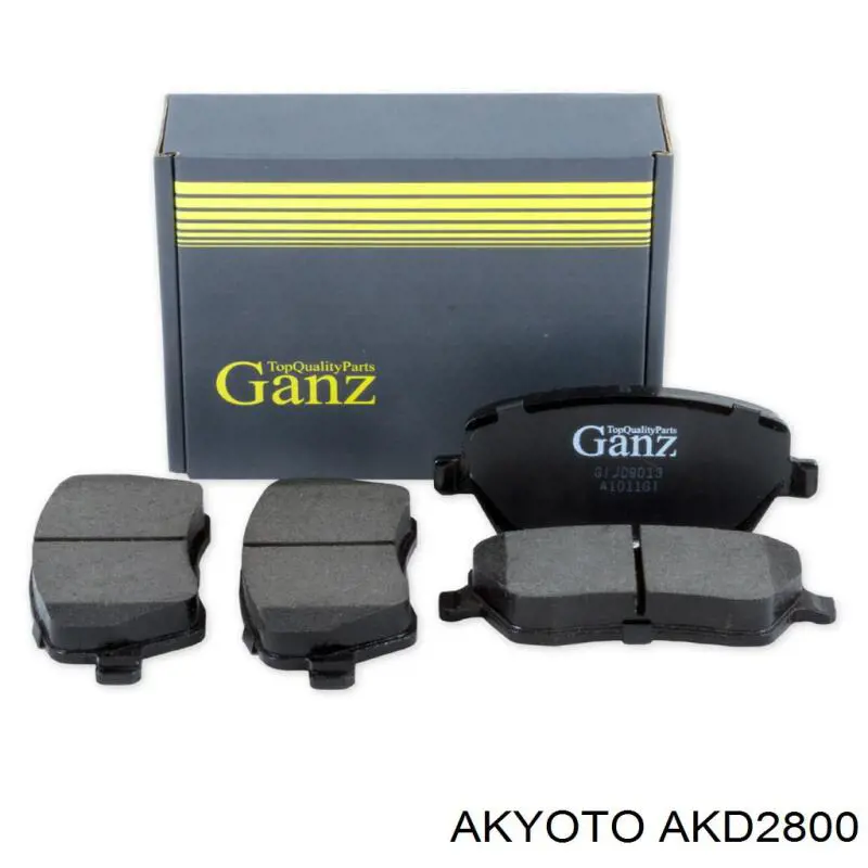 Купить AKD2800 Akyoto Колодки тормозные