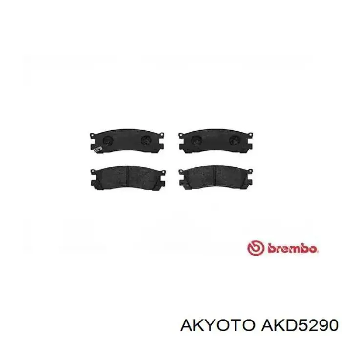 Задние тормозные колодки T0Y02643Z Mazda