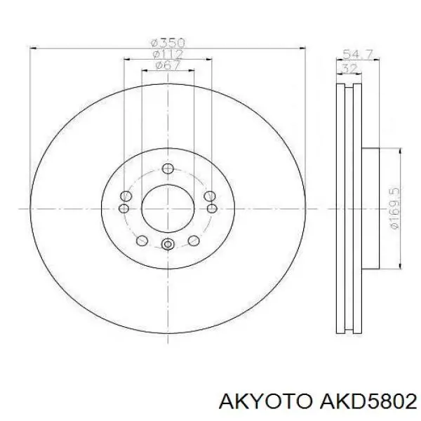 Тормозные колодки Tashiko BTS2268