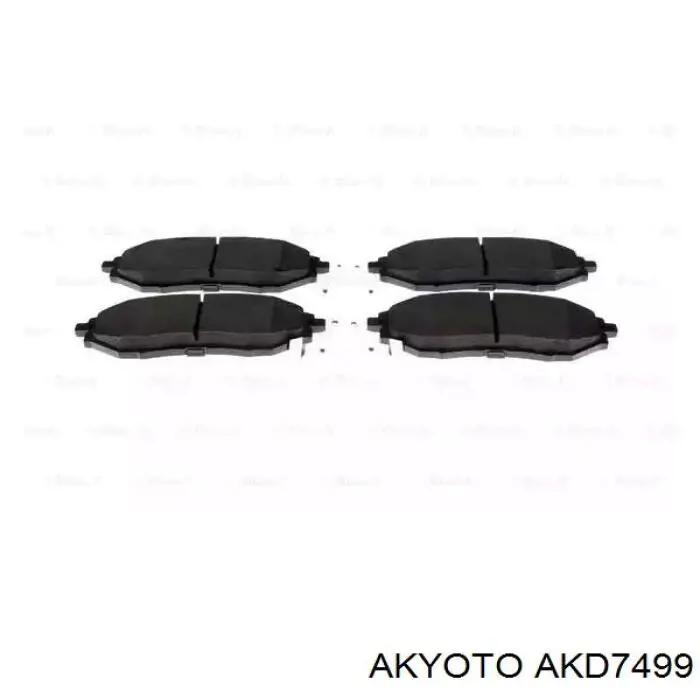 Колодки Akyoto AKD7499 цена, от 16.47 USD