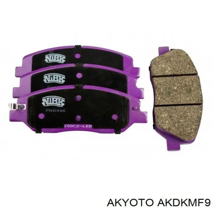 Колодки Akyoto AKDKMF9 цена, от 34.12 USD