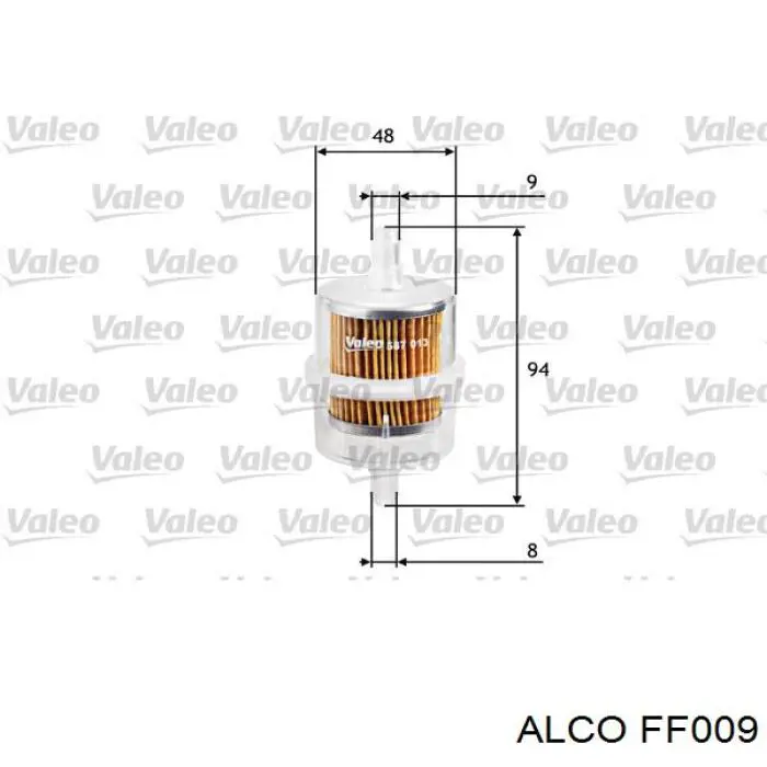 FF-009 Alco топливный фильтр