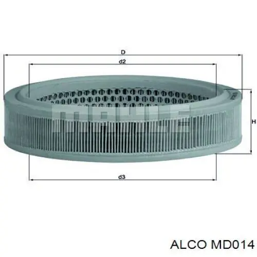 MD-014 Alco воздушный фильтр