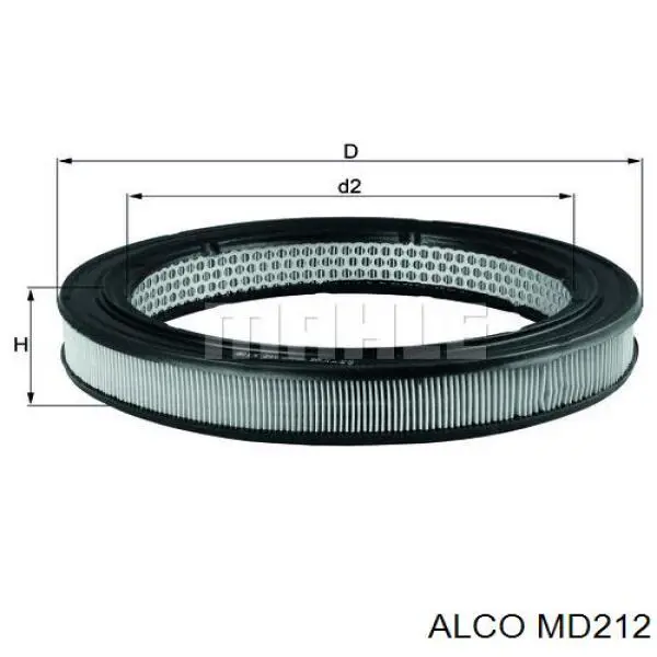 MD212 Alco воздушный фильтр