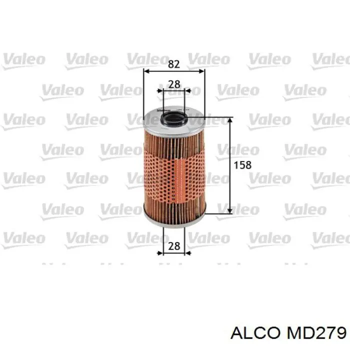 Фильтр очистки масла центробежный Alco MD279 цена, от 5.73 USD