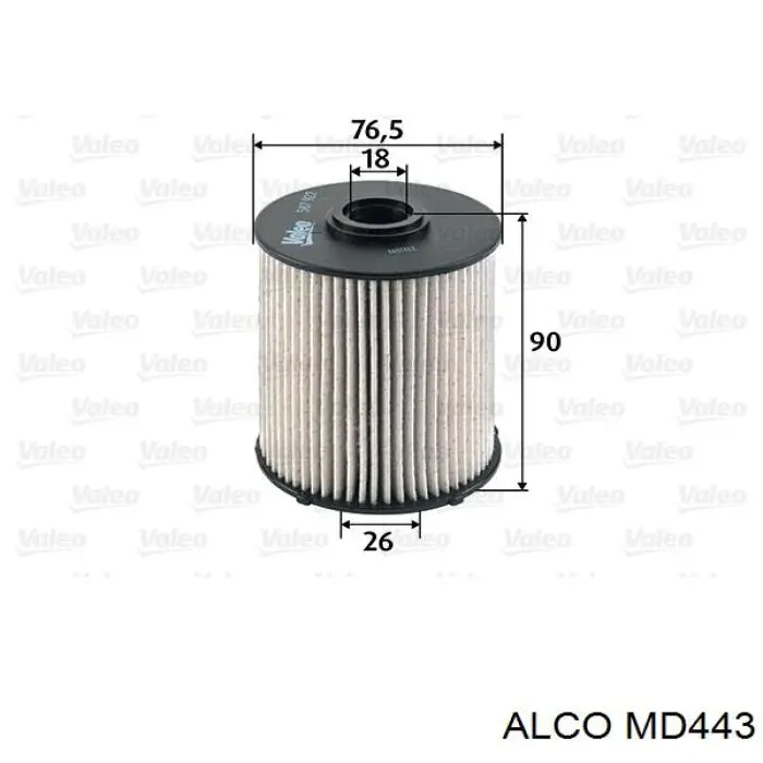 Топливный фильтр MD443 Alco