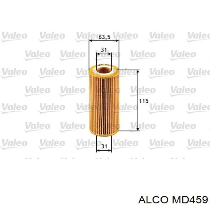 Фильтр очистки масла центробежный Alco MD459 цена, от 6.01 USD