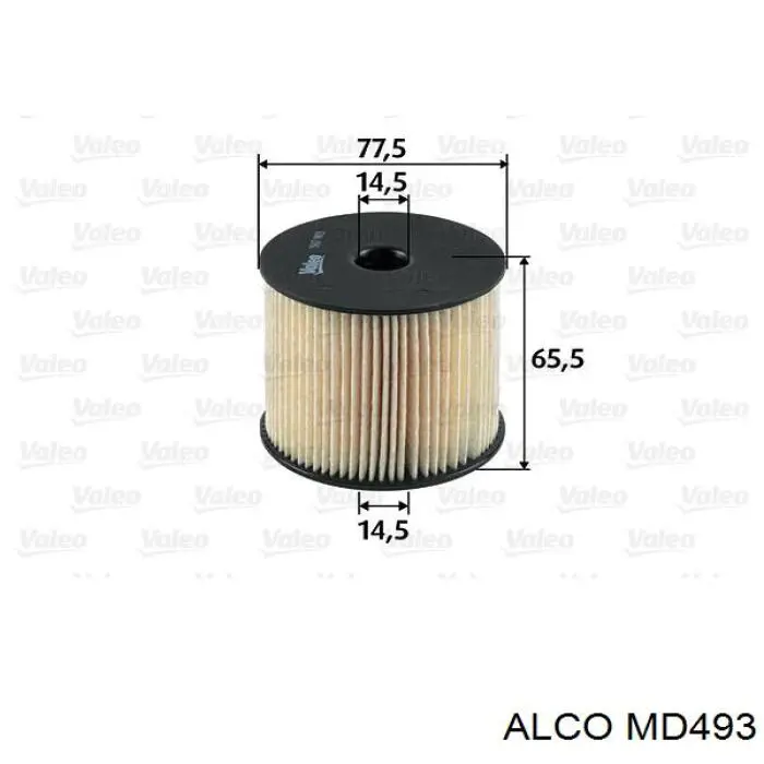 MD-493 Alco топливный фильтр
