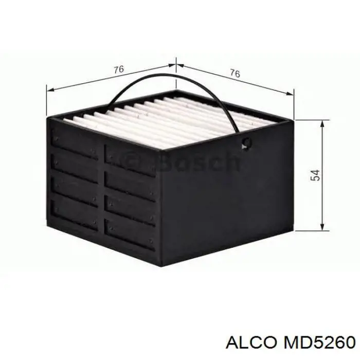 Фильтр тонкой очистки топлива Alco MD5260 цена, от 13.20 USD