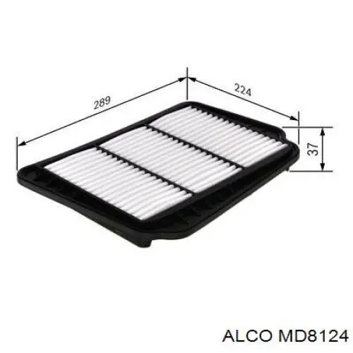 Элемент воздушного фильтра Alco MD8124 цена, от 3.92 USD