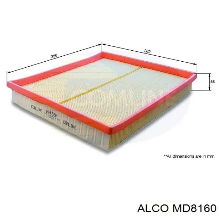 Элемент воздушного фильтра Alco MD8160 цена, от 7.98 USD