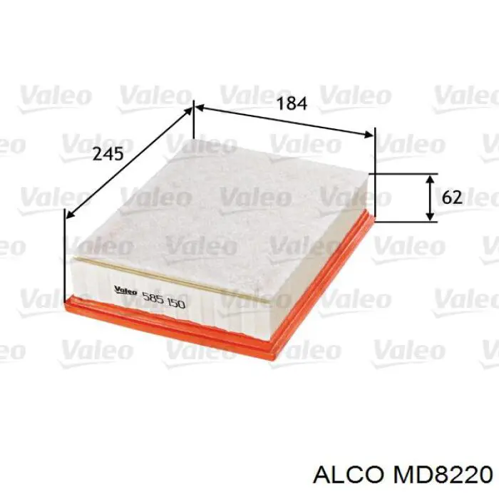 MD-8220 Alco воздушный фильтр