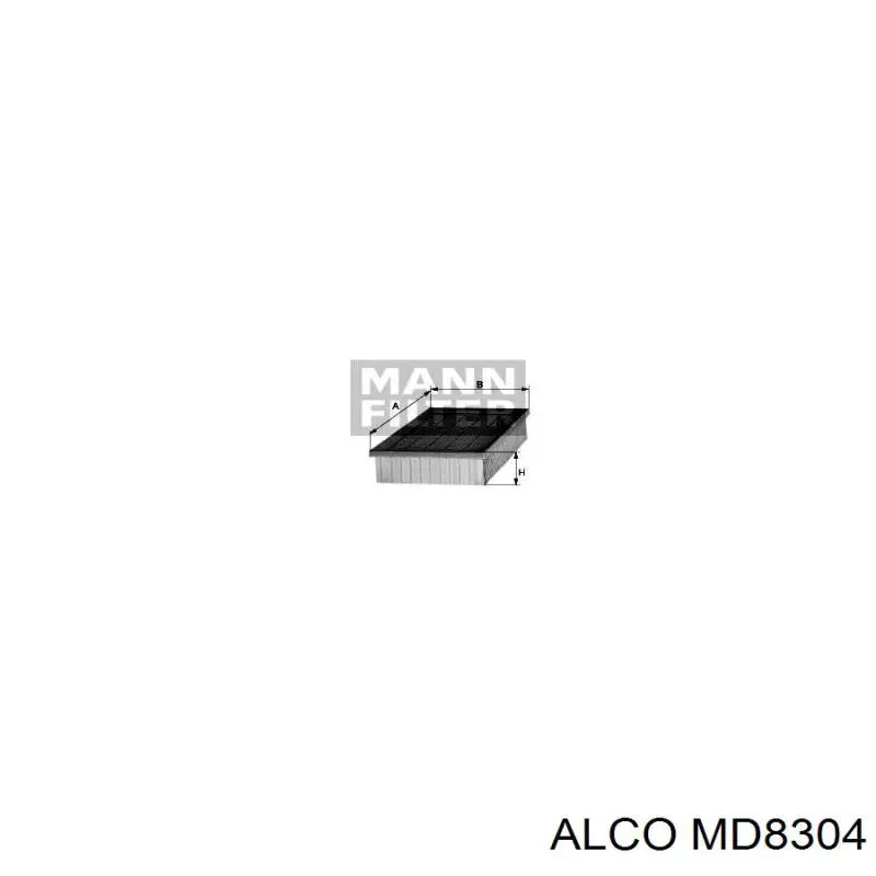 MD-8304 Alco воздушный фильтр