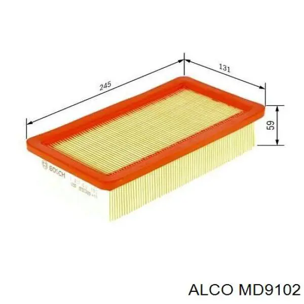 MD-9102 Alco воздушный фильтр