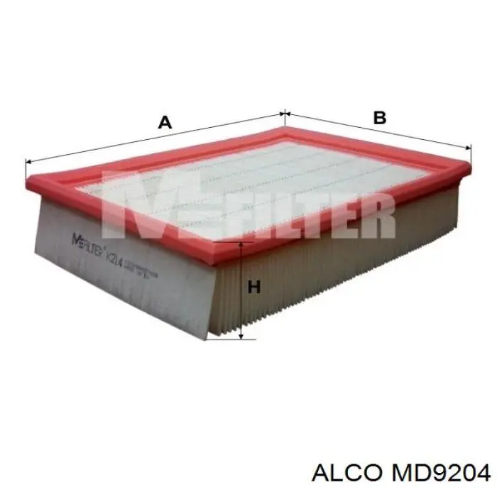 Элемент воздушного фильтра Alco MD9204 цена, от 8.21 USD