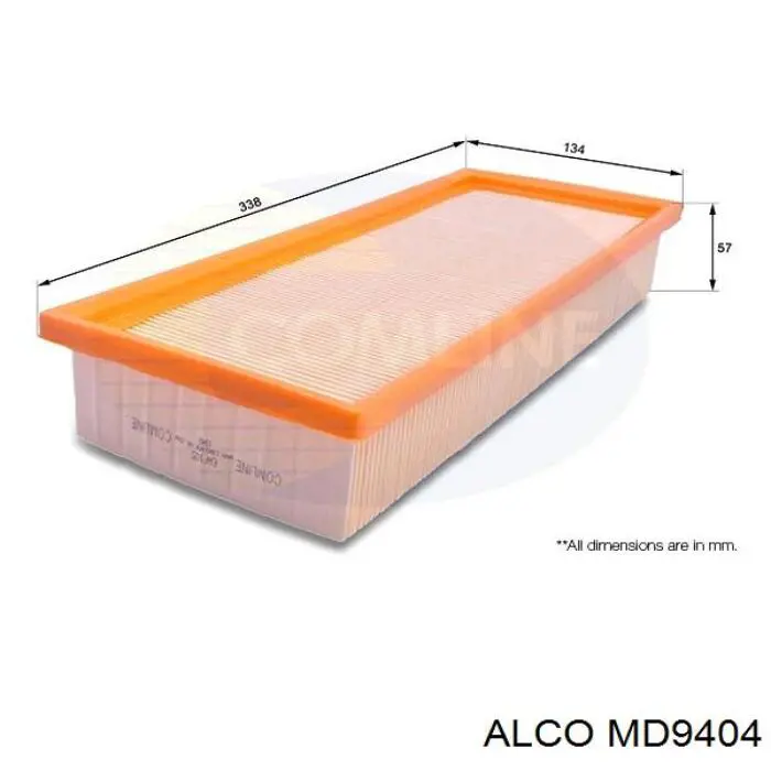 MD9404 Alco воздушный фильтр