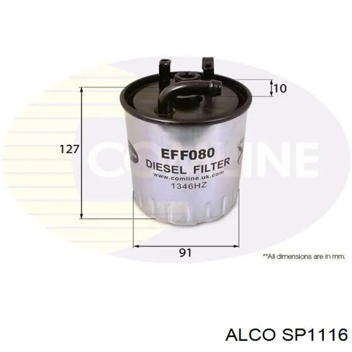 SP1116 Alco топливный фильтр