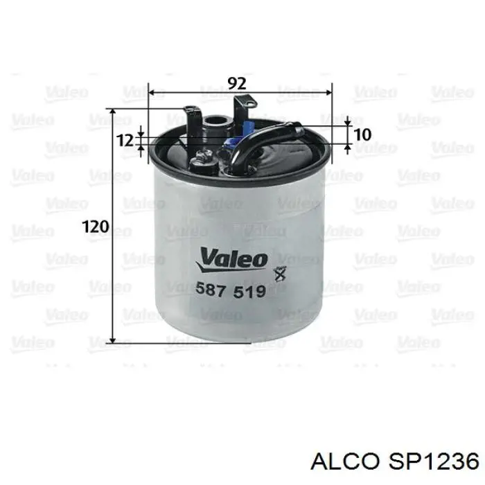 SP1236 Alco топливный фильтр